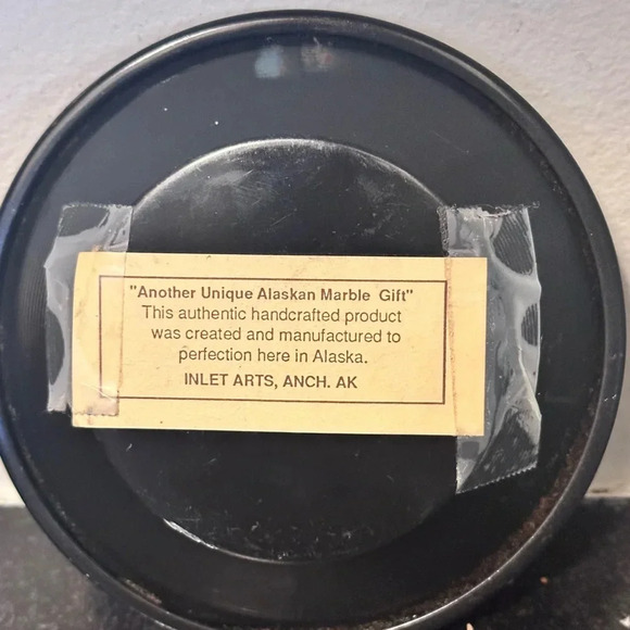 Vintage Alaska Souvenir Plate - Picture 2 of 3